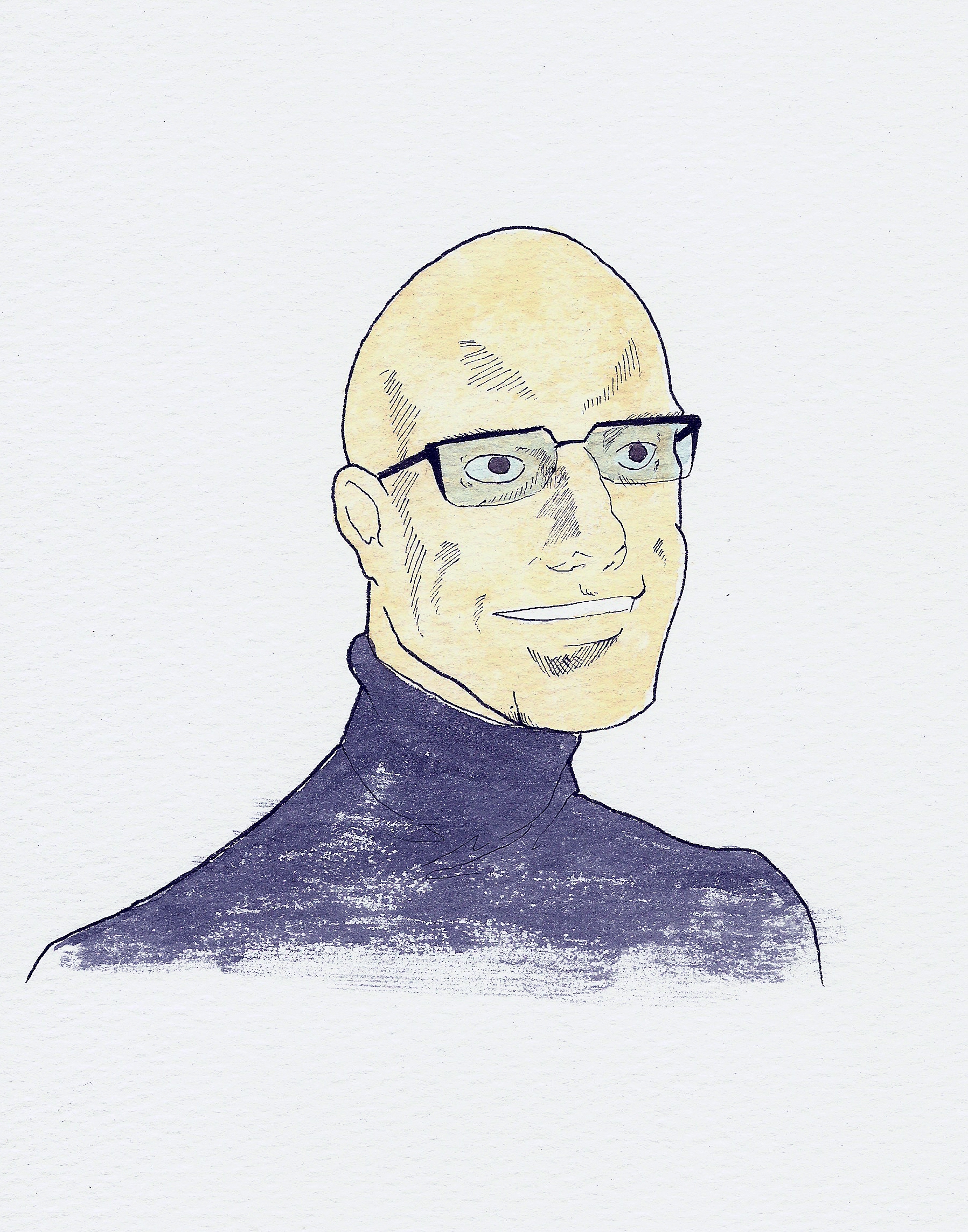 Retrato de Michel Foucault (1926-1984), filósofo francés, autor de los conceptos de biopoder y biopolítica