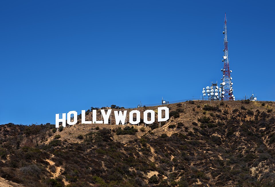 El cartel de Hollywood, símbolo de la industria del entretenimiento estadounidense y del soft power cultural